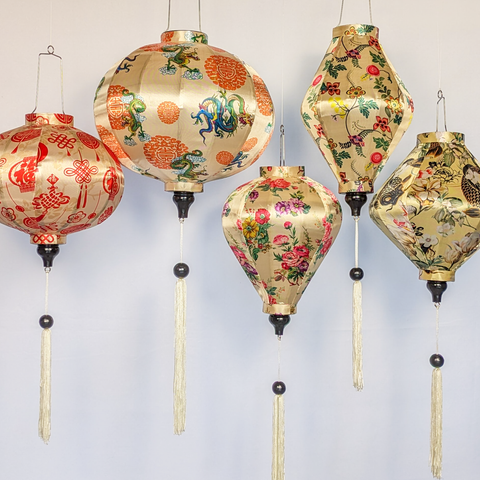 Cream Lanterns