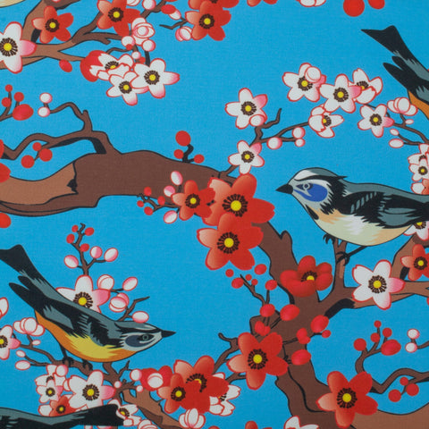 Polyester silk fabric used for creating handmade Vietnamese silk lanterns from Hoi An.
