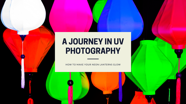 Capturing Neon UV Silk Lanterns