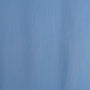 A close-up of a light blue textured poly linen fabric with subtle vertical ribbing.