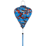 Balloon shaped Vietnamese silk lantern for sale.