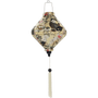 Lozenge shaped Vietnamese Lantern with white tassel.