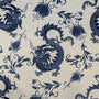 Blue Dragons on White Lantern