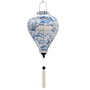 Balloon shape Vietnamese silk lantern with white fabric and blue bonsai tree print bring a serene and tranquil feel, making it a great piece for any room.  Perfect for your space, this Hoi An Lantern is sure to brighten any room.