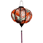 Glowing Vietnamese lantern.