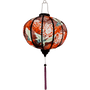 Glowing Vietnamese lantern.