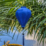 Jacquard Silk Dark Blue Lantern
