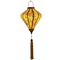 Glowing Diamond shaped Vietnamese Hoi An Lantern.