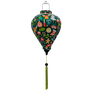 Bring festive cheer to your home with this handcrafted Balloon shape Vietnamese silk lantern, featuring a delightful Christmas-themed design.