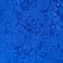 Jacquard Silk Dark Blue Lantern