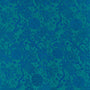Teal blue patterned Jacquard silk fabric