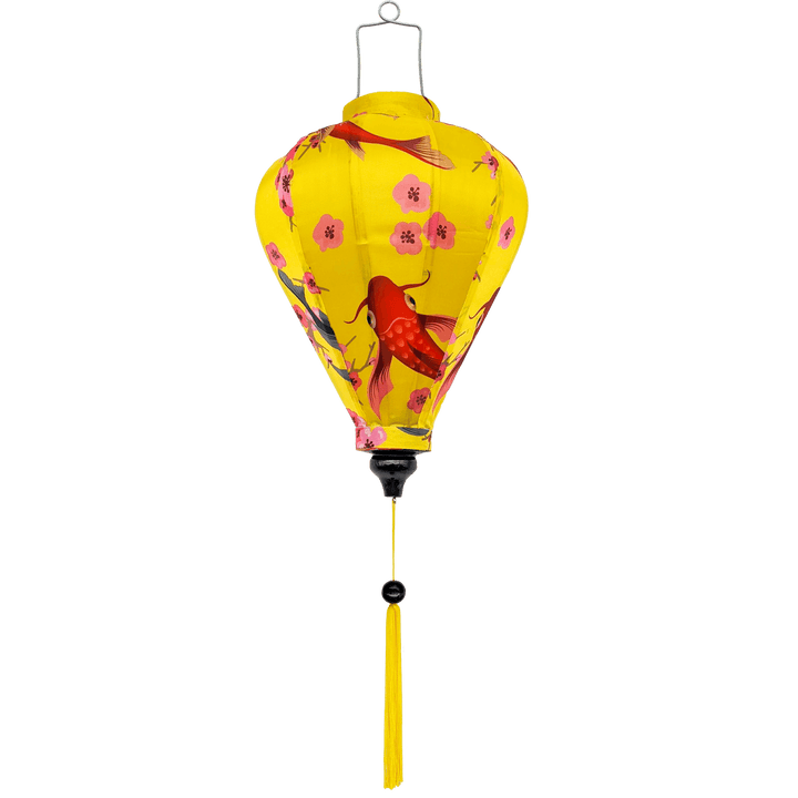 Koi & Flowers Lantern