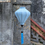 Light Blue Poly Linen Lantern
