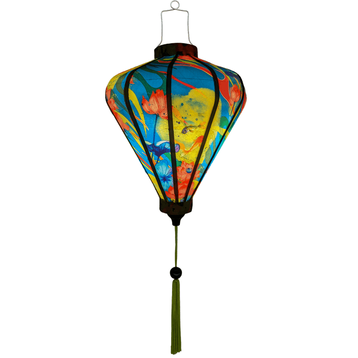 Glowing Diamond Vietnamese lantern.