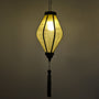Olive Green Poly Linen Lantern