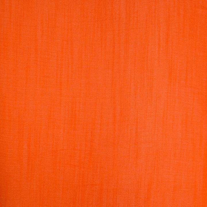 Orange Poly Linen Lantern