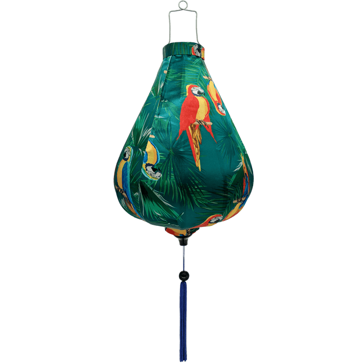 Parrots & Palm Leaves Lantern