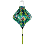 Lozenge shape Vietnamese silk lantern for sale. Shipping worldwide.