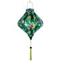 Lozenge shape Vietnamese silk lantern for sale. Shipping worldwide.