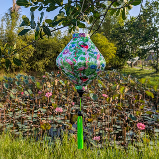 Pink Flamingos Tropical Lantern