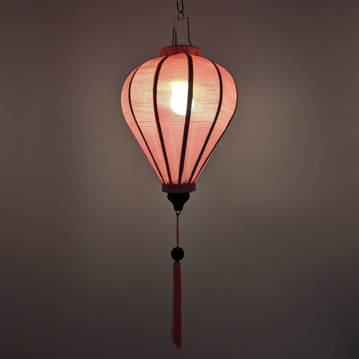 Pink Poly Linen Lantern
