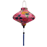 Cranes & Chrysanthemums Lantern