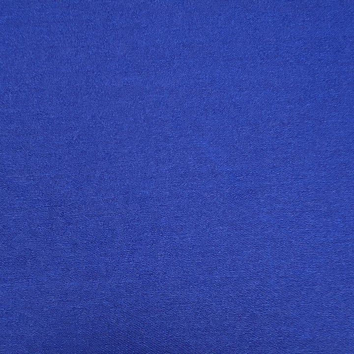 Polyester silk fabric in plain dark blue colour, used to create Vietnamese lanterns in Hoi An.