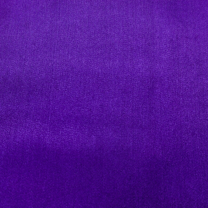Dark purple polyester silk fabric for handmade lanterns.