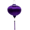 Plain Dark Purple Lanterns