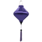 Lozenge shaped light purple plain silk Hoi An Vietnamese Lantern.