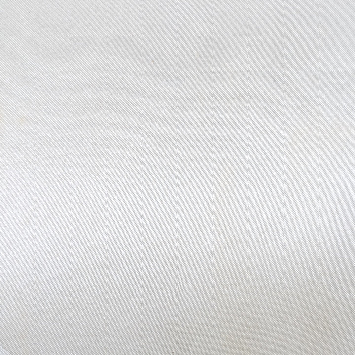 Plain white polyester silk fabric used to create Vietnamese silk lanterns ideal for special events such as weddings.