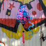 Traditional Japanese-inspired Pink Lantern