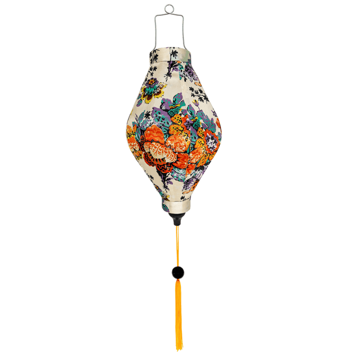 Vintage Floral Lantern