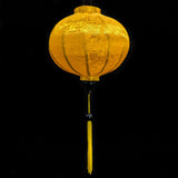 Jacquard Silk Yellow Lantern