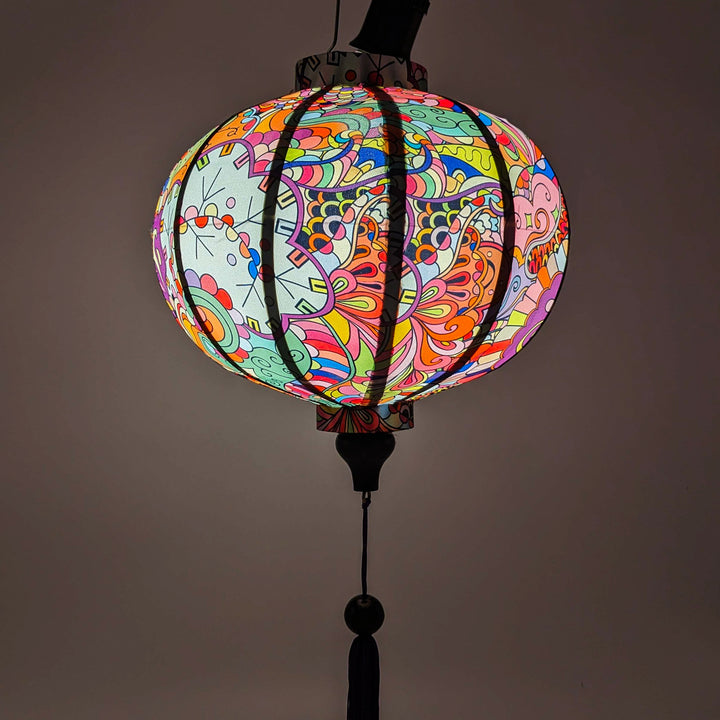 Colourful Shapes & Patterns Lantern