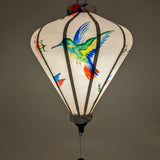 Hummingbirds & Flowers Lantern