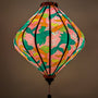 Fish & Bubbles on Pink Lantern