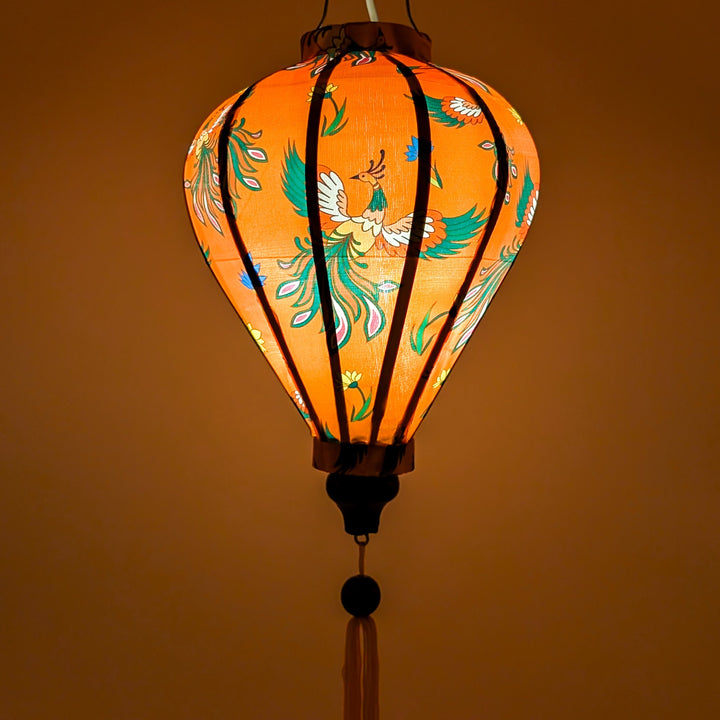 Glowing balloon shape lantern. This vibrant lantern is the perfect addition to home decor, festive celebrations, or as a meaningful gift.